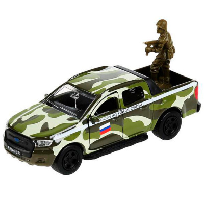 Машина металлическая Ford Ranger Технопарк SB-18-09-FR-M+FG-WB 1